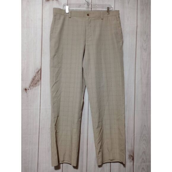 Izod Pants Men's 36 30 Tan Chino Golf - Picture 1 of 9